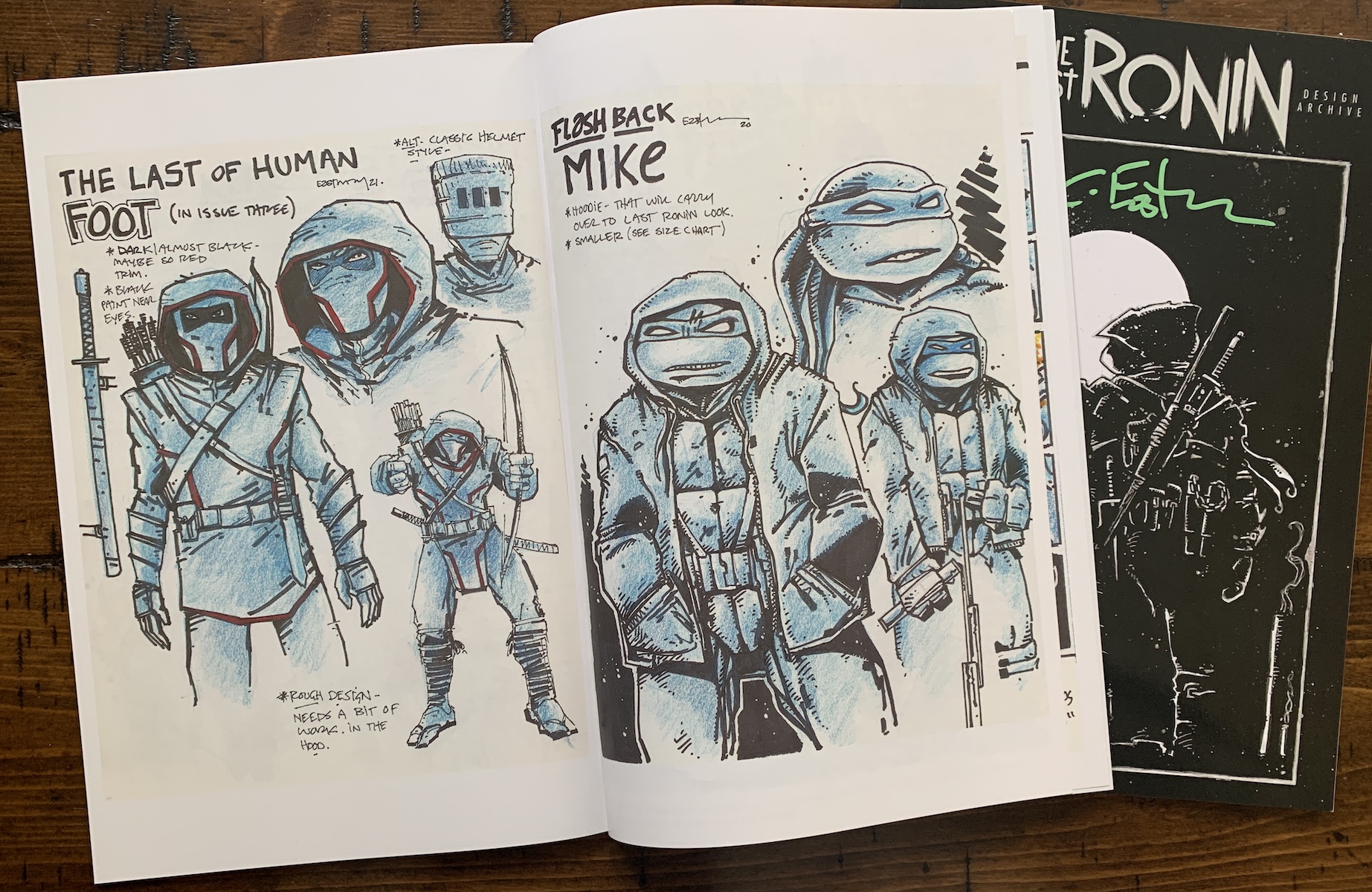 TMNT: The Last Ronin #1 Design Archive – Signed