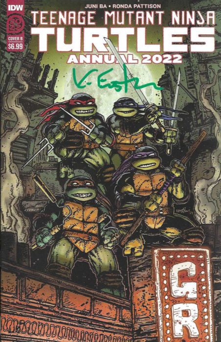 Teenage Mutant Ninja Turtles #117 Cover B Eastman Variant