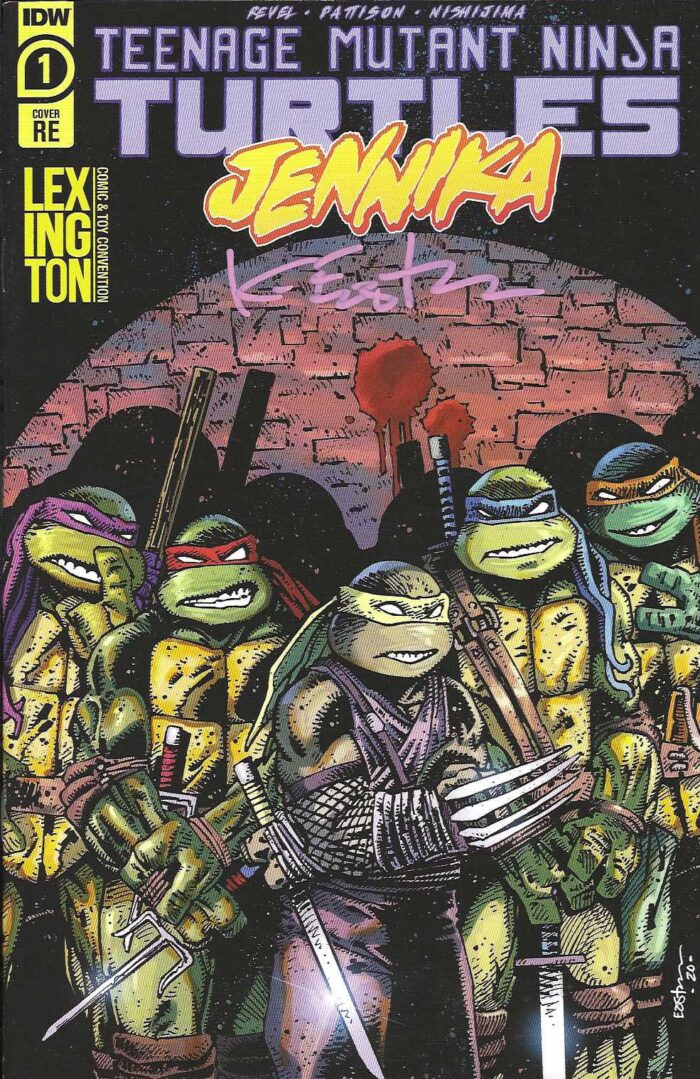 Jennika Issue 1 Cover RE Lexington Variant Signed