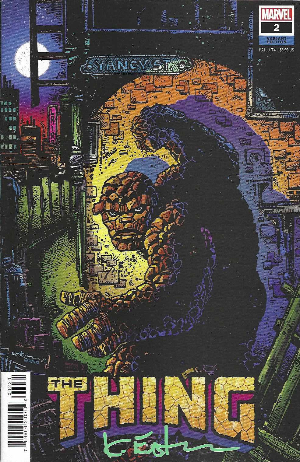 Marvel The Thing by Kevin – Signed