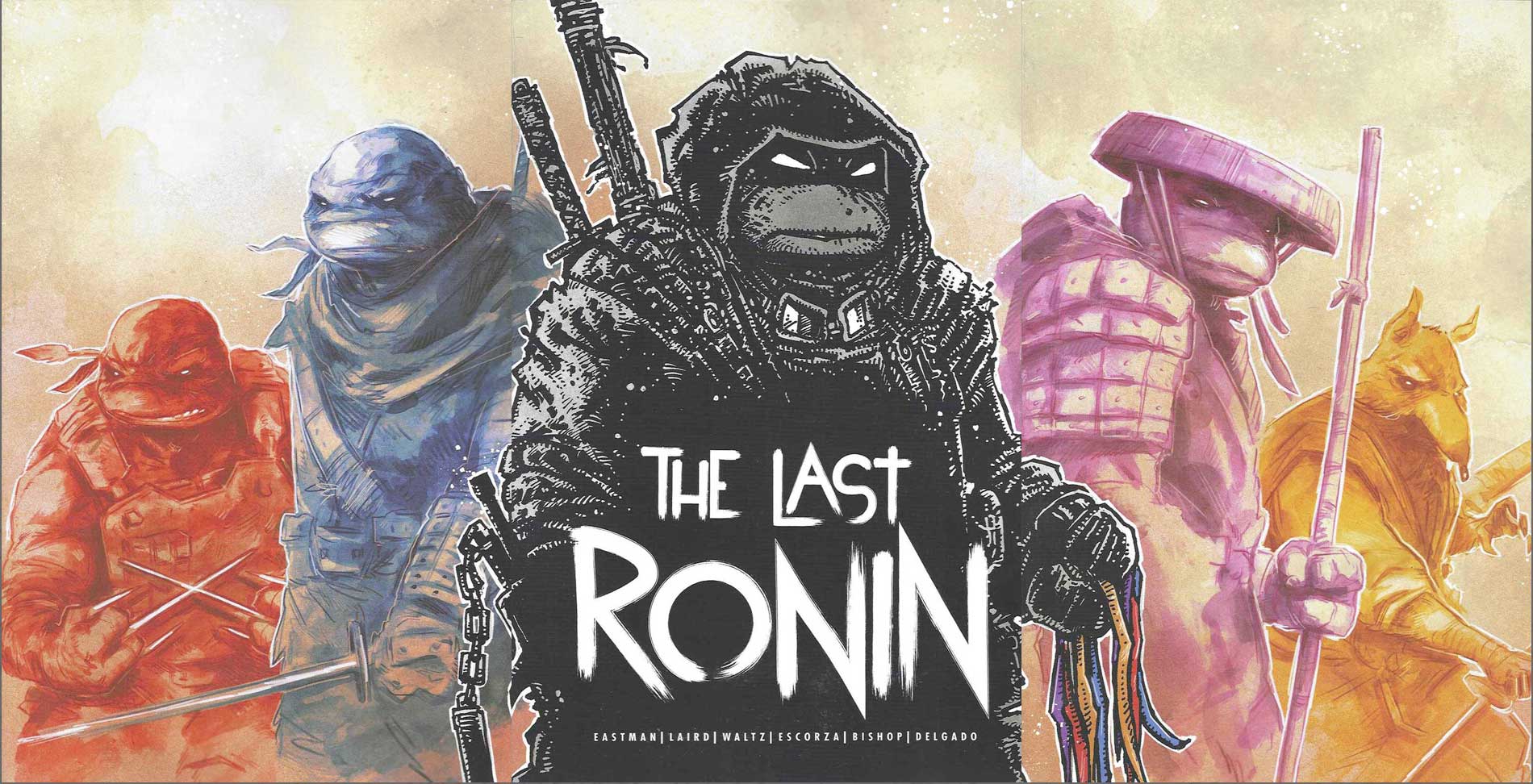 Last Ronin #1 SDCC Special Edition Interconnecting set with collectible button