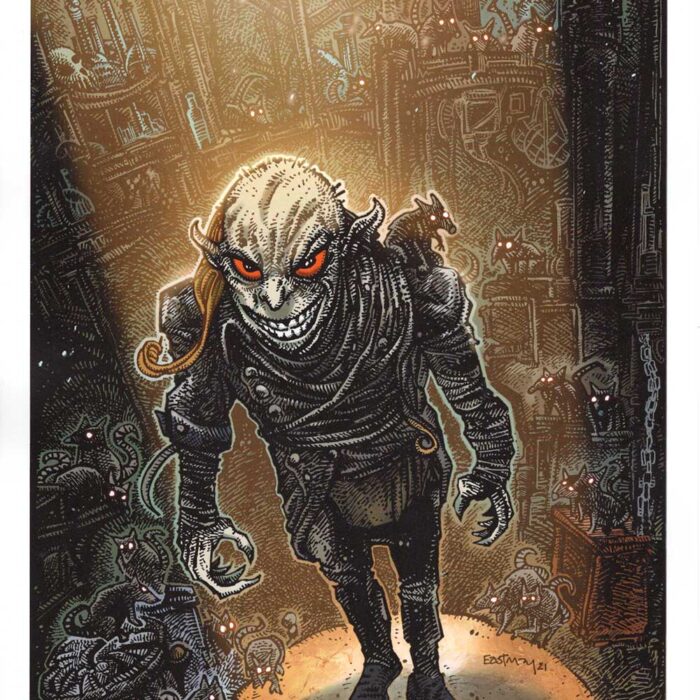 Rat King Rules Print – Signed with a headsketch remarque