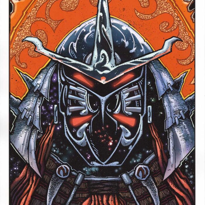 Tale of Two Shredders – Signed print with head sketch remarque