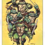 Rat King Rules Print – Signed with a headsketch remarque – Kevin Eastman  Studios