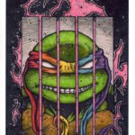 Rat King Rules Print – Signed with a headsketch remarque – Kevin Eastman  Studios