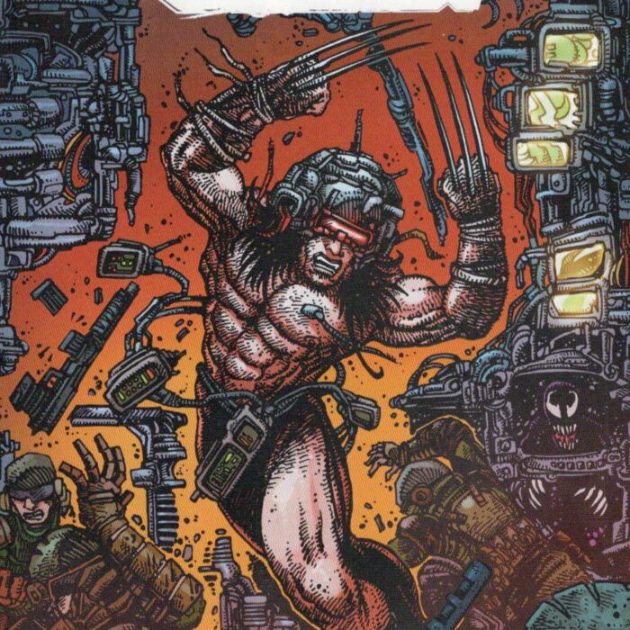 Marvel X Lives Of Wolverine #4 Lives Of Wolverine Variant By Kevin Eastman- Signed