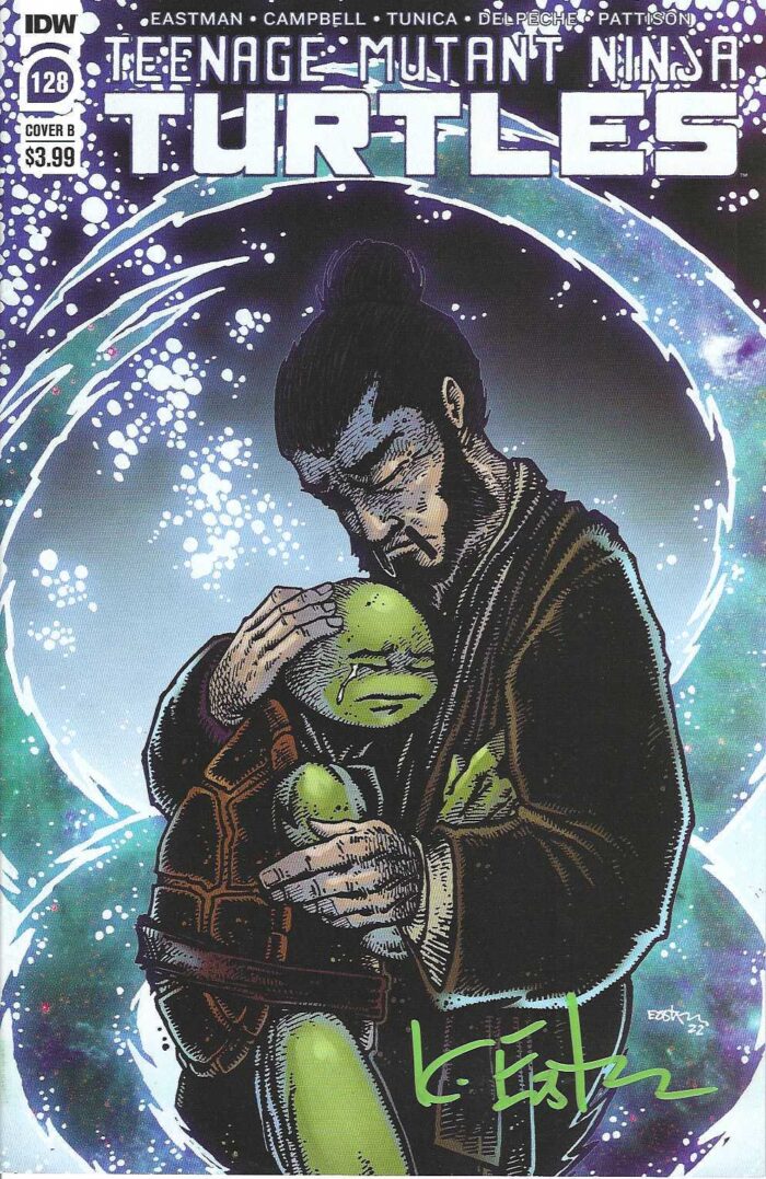 TMNT 128 Cover B Eastman Variant – Signed