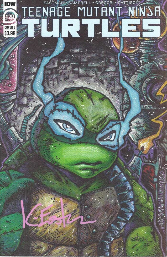 TMNT 129 Cover B Eastman Variant – Signed