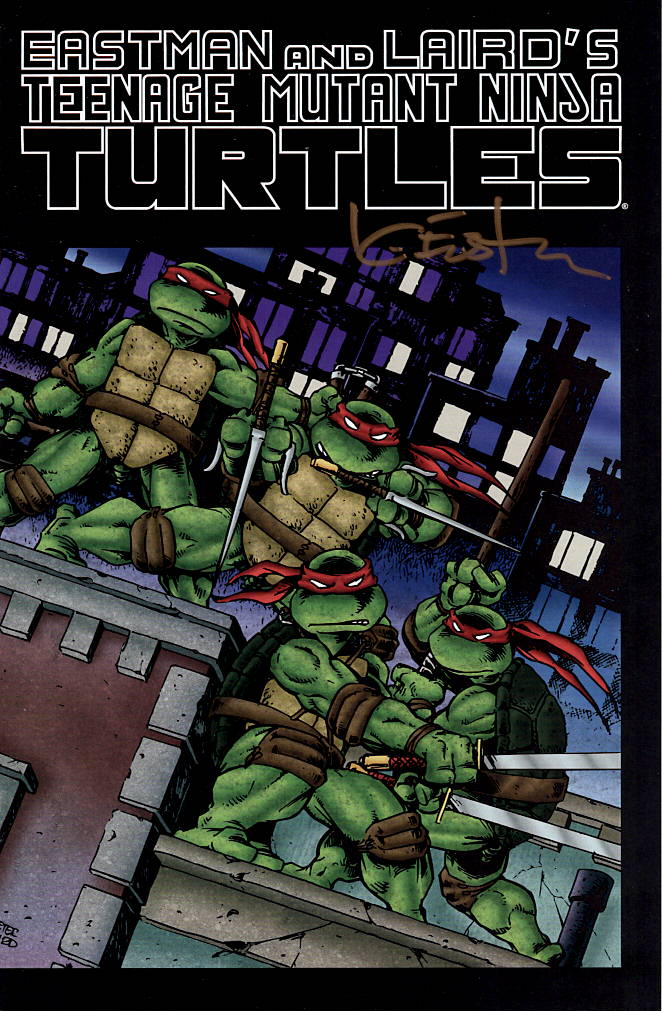 TMNT #1 Color Special 2009 Signed Back In Stock!!!!!!!!!!!!!!!!!