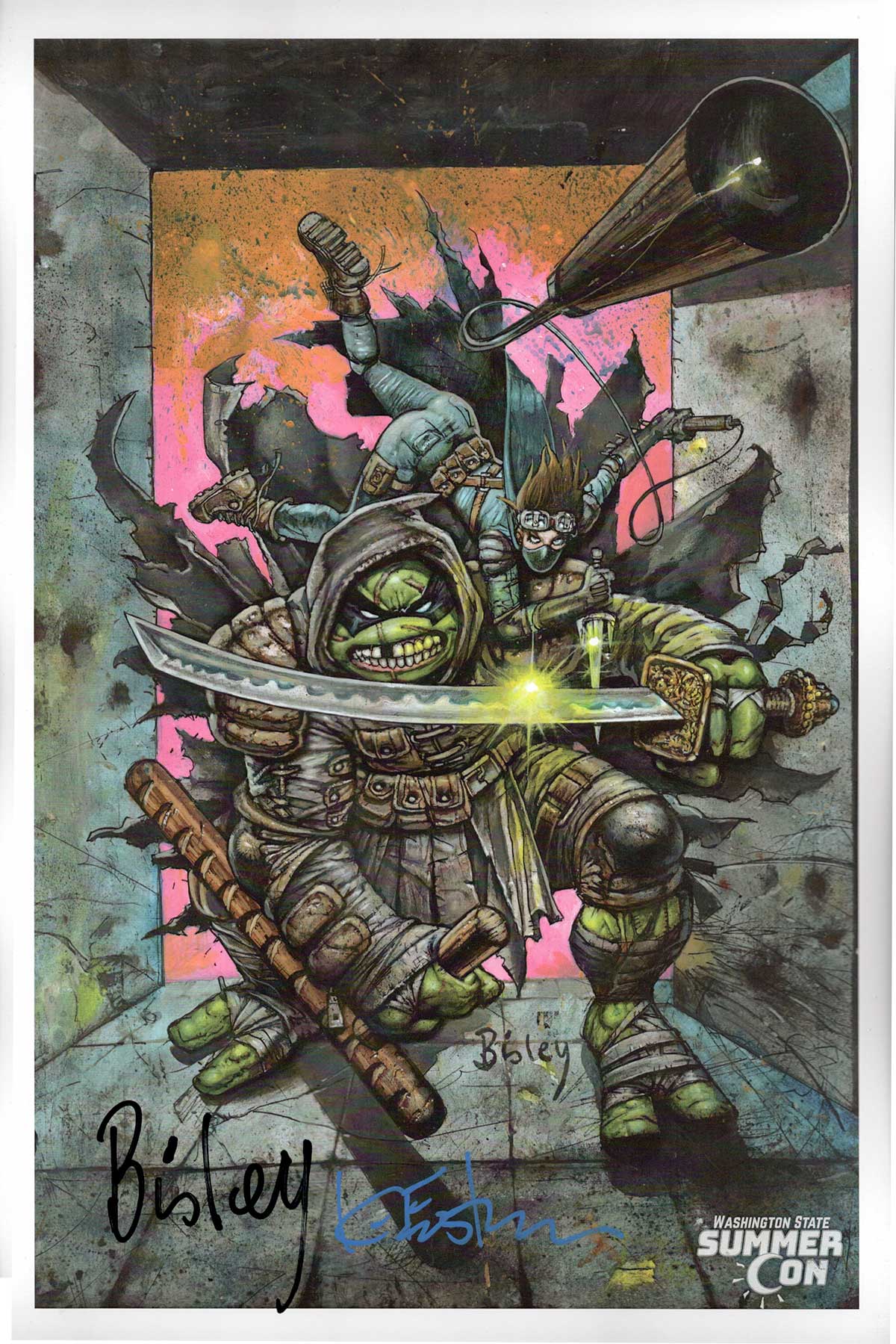 The Last Ronin – Simon Bisley & Kevin Eastman Exclusive Cover – Signed Print