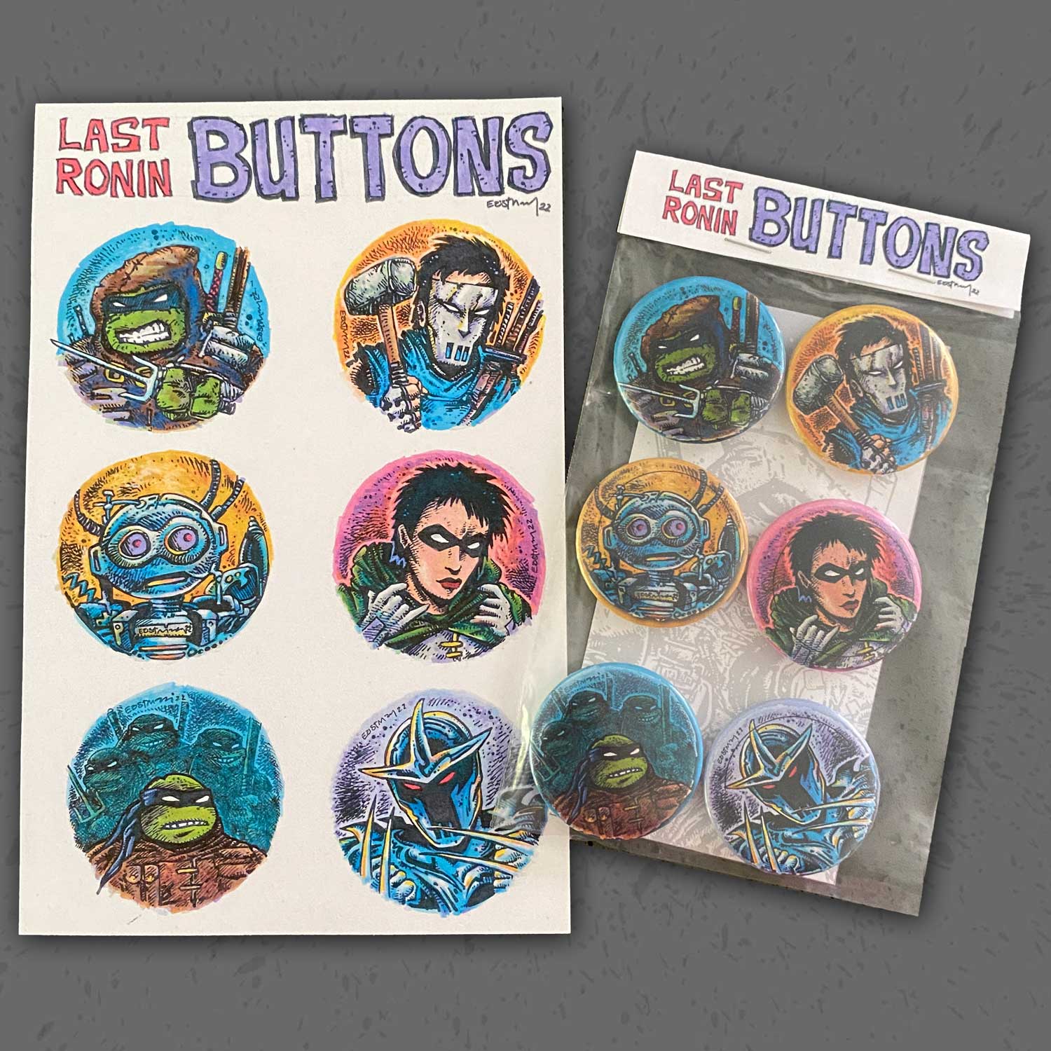 You are currently viewing Retro Style Eastman Last Ronin Button Sets
