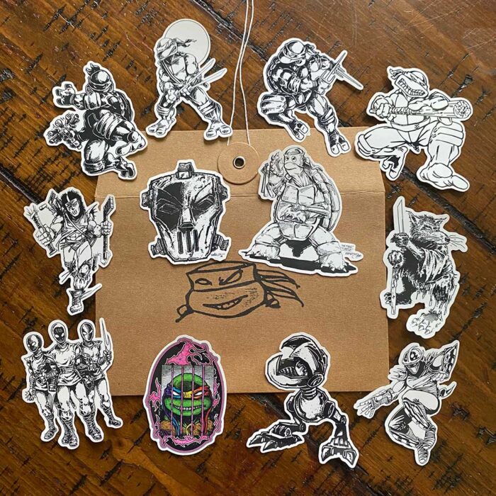 Eastman Artwork Sticker Set