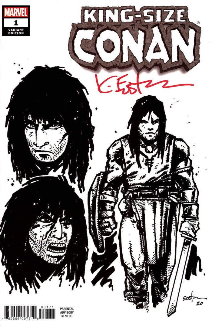 King-Size Conan Signed by Kevin 1:10 Variant