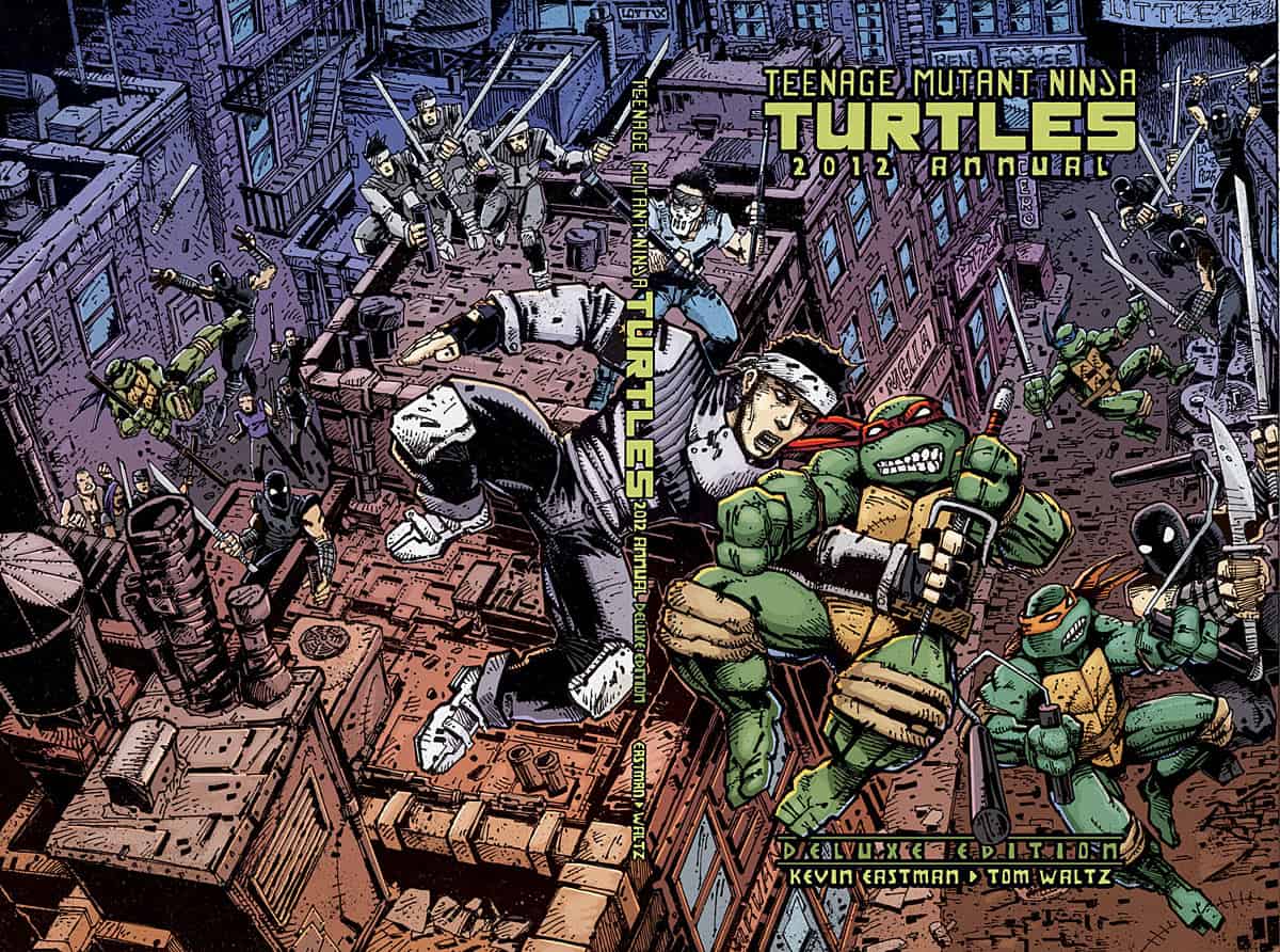 TMNT: Annual 2012 Deluxe Hardcover Edition – with Signed Headsketch