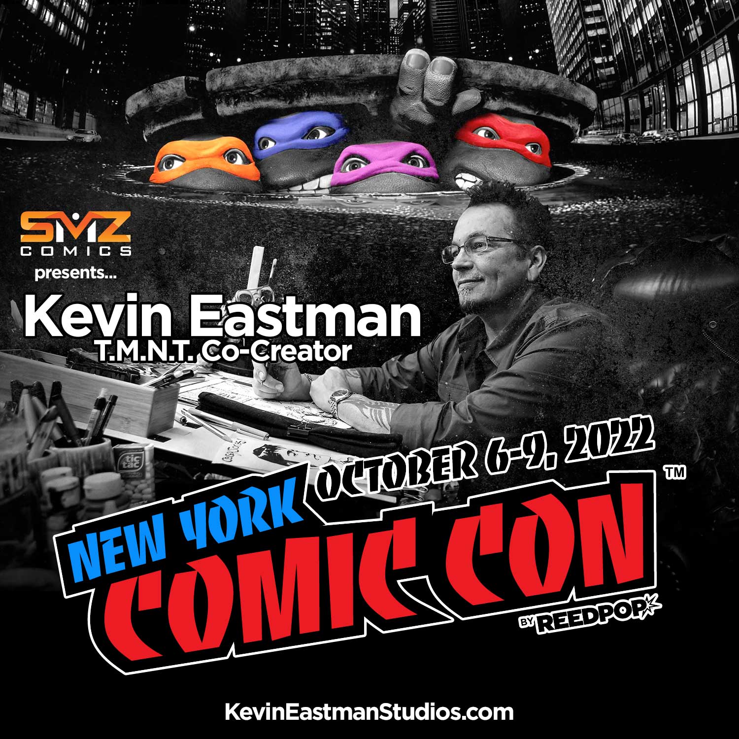 New York Comic Con - here we are!