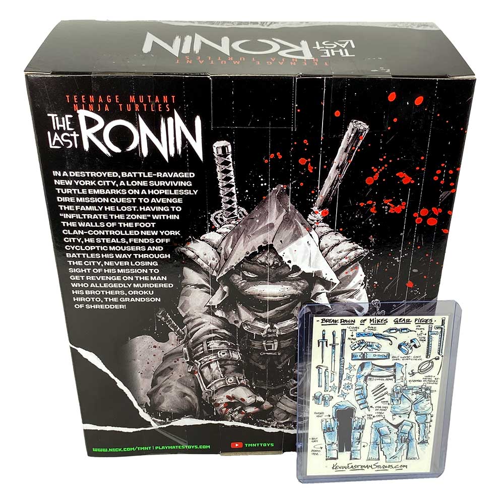 TMNT The Last Ronin PX Previews Exclusive Figure with Signed