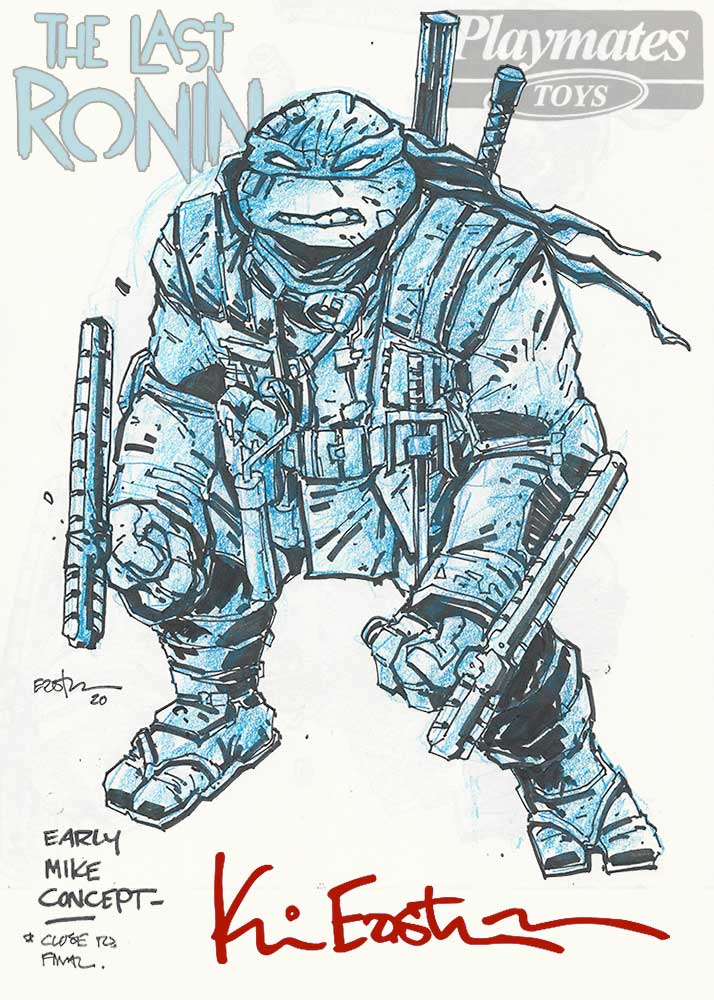 TMNT The Last Ronin PX Variant with Signed COA and Hologram Label