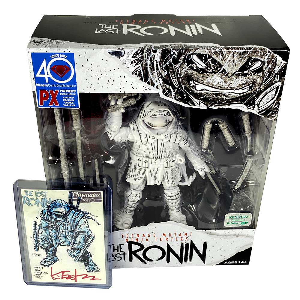 TMNT The Last Ronin PX Variant with Signed COA and Hologram Label