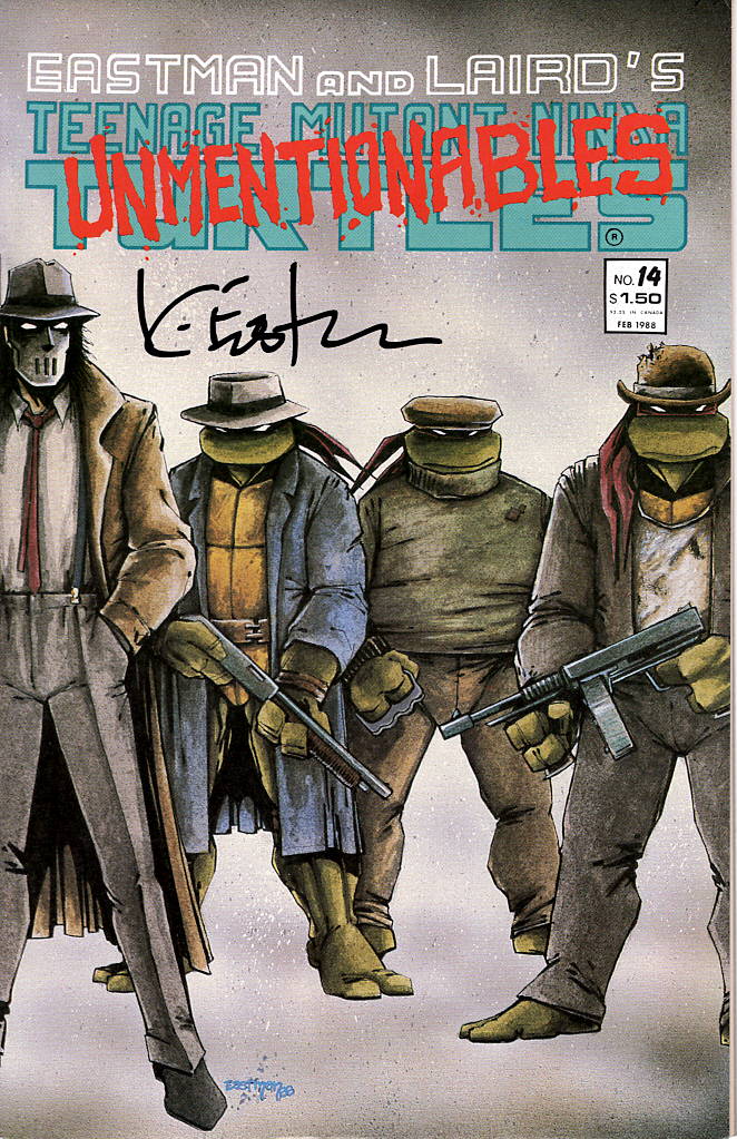 *** Teenage Mutant Ninja Turtles #14 – SIGNED