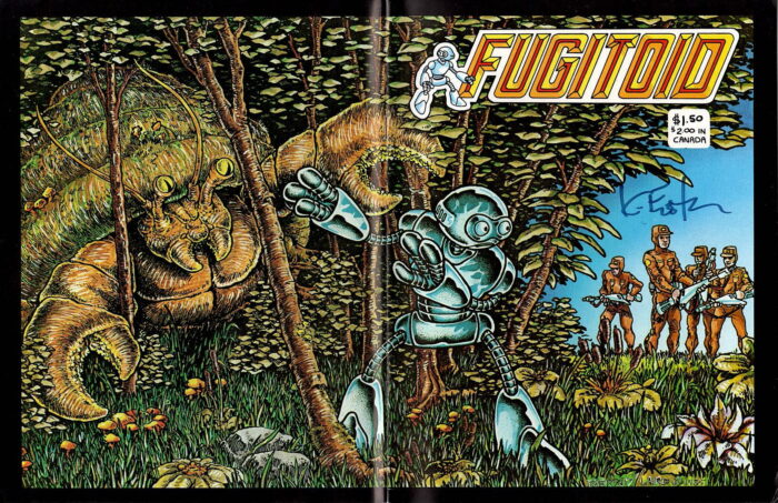 Fugitoid #1, 1985 Signed on Cover