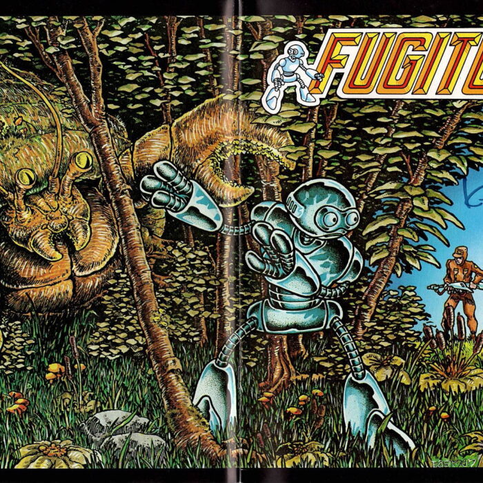 Fugitoid #1, 1985 Signed on Cover