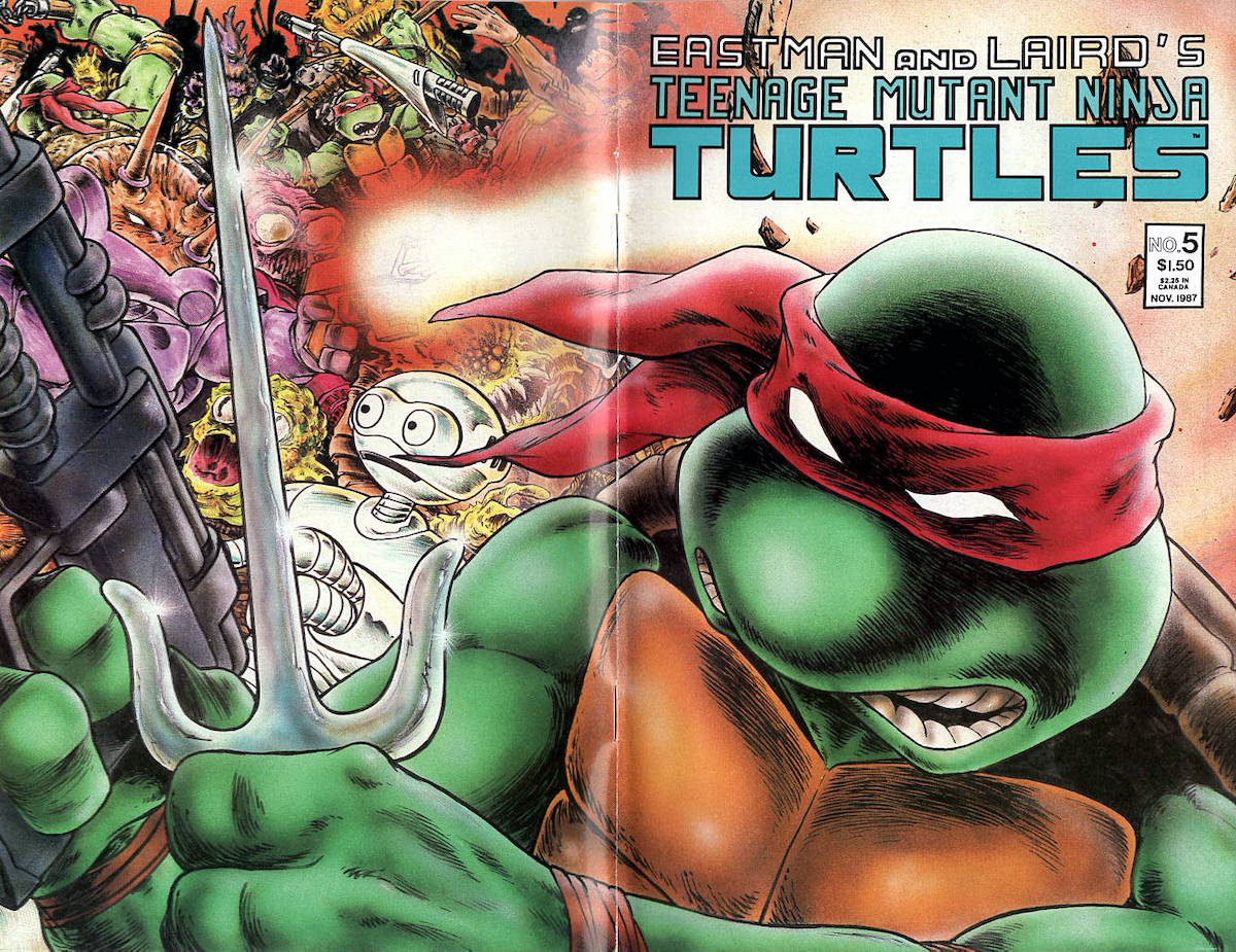 *** Teenage Mutant Ninja Turtles #5 Second Printing