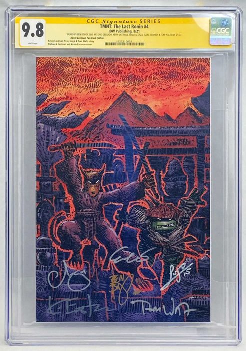 Tmnt The Last Ronin Kevin Eastman Art Cgc Signature Series