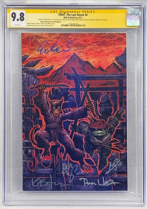 Tmnt The Last Ronin Kevin Eastman Art Cgc Signature Series