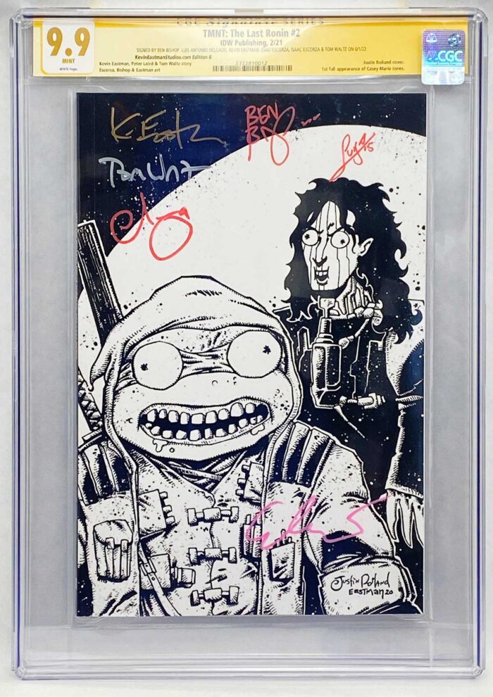TMNT: THE LAST RONIN #2, CGC Signature Series 9.9