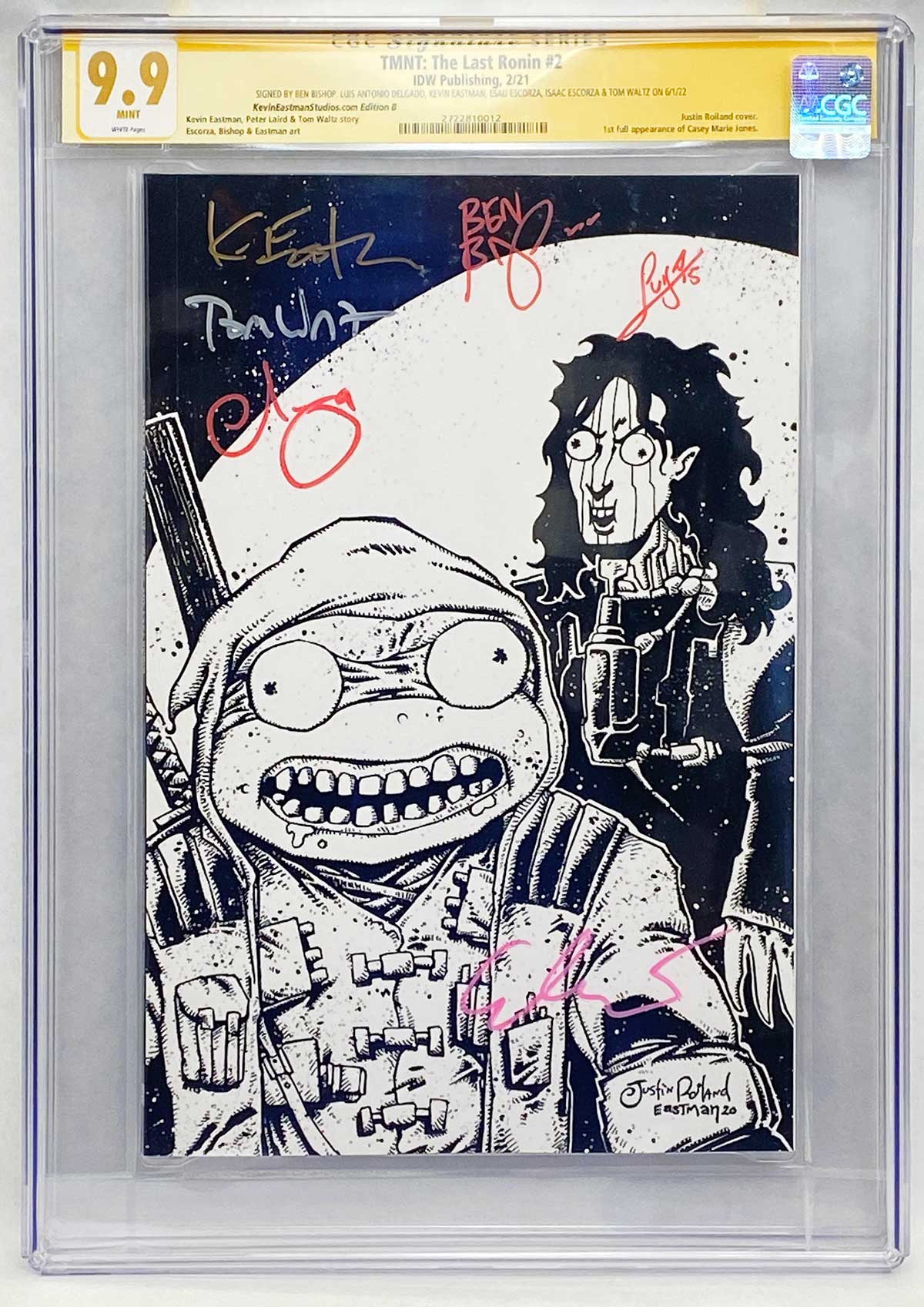 TMNT: THE LAST RONIN #2, CGC Signature Series 9.9
