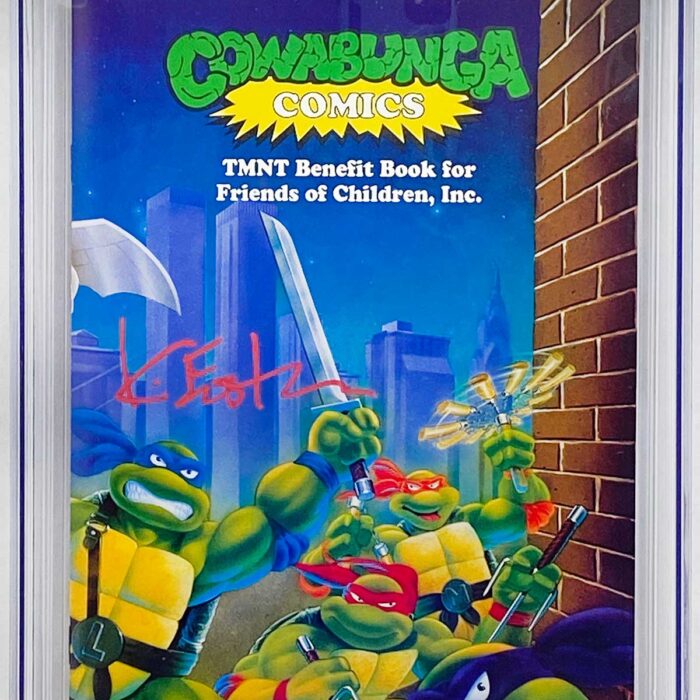 1991 Cowabunga Comics Signed by Kevin Eastman – Mirage Publishing, CGC Signature Series Graded