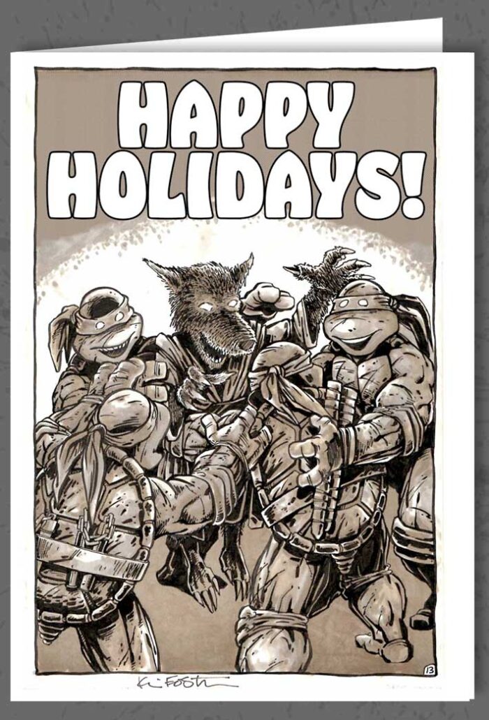 Happy Holidays Joyous Reunion Card Set – 12 Cards