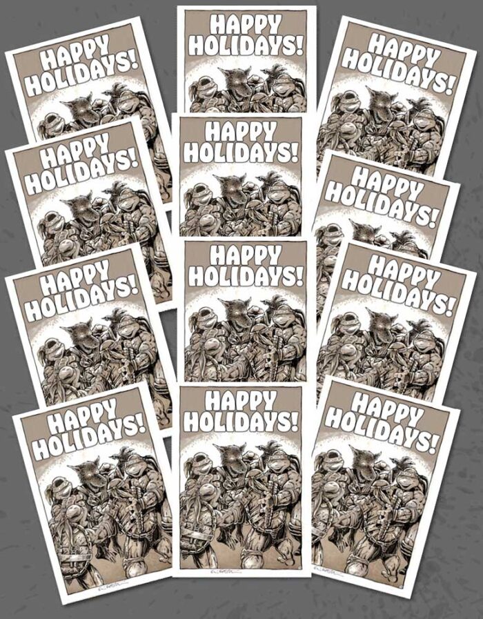 Happy Holidays Joyous Reunion Card Set – 12 Cards