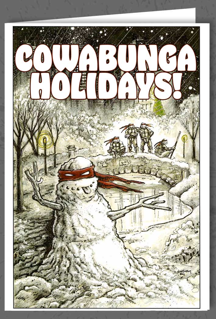 Snow Ninja Holiday Cards – 12 Cards