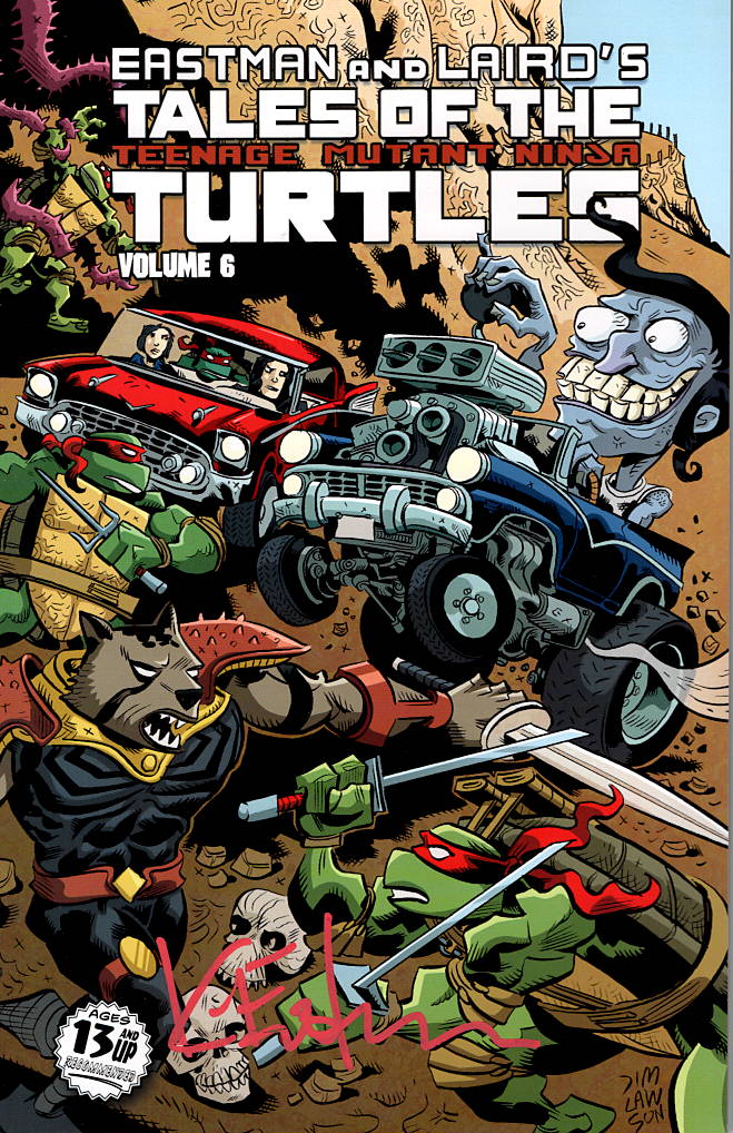 Tales of the Teenage Mutant Ninja Turtles Volume 6 – Signed on Cover, Just $25