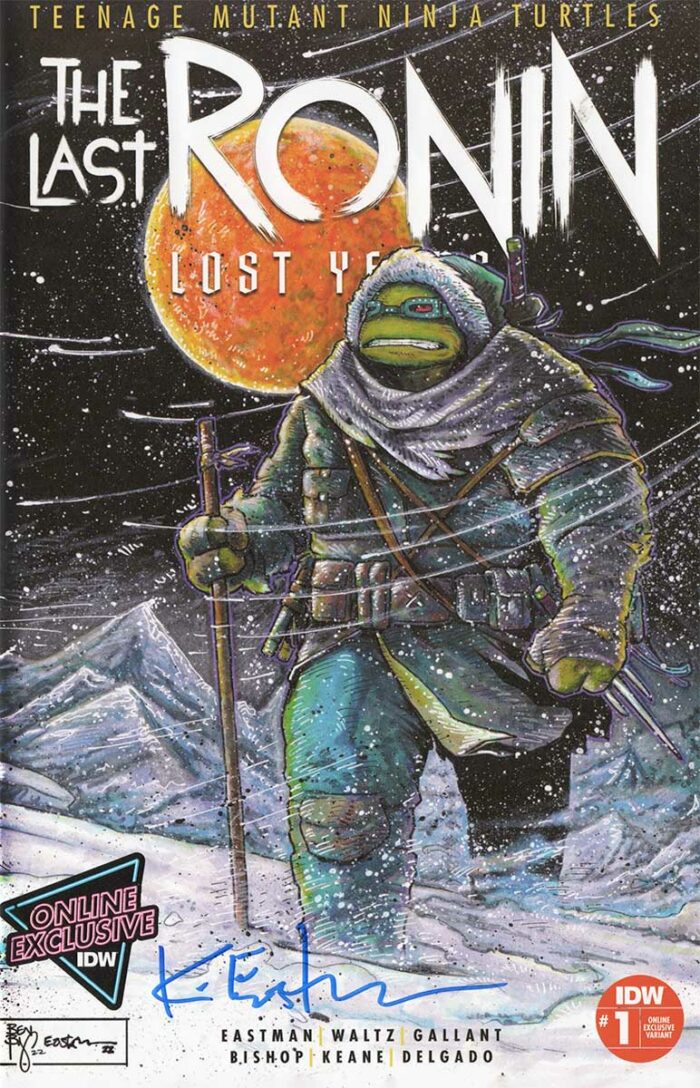 TMNT: The Last Ronin-The Lost Years #1 – 2023 Kevin Eastman Online Exclusive – SIGNED