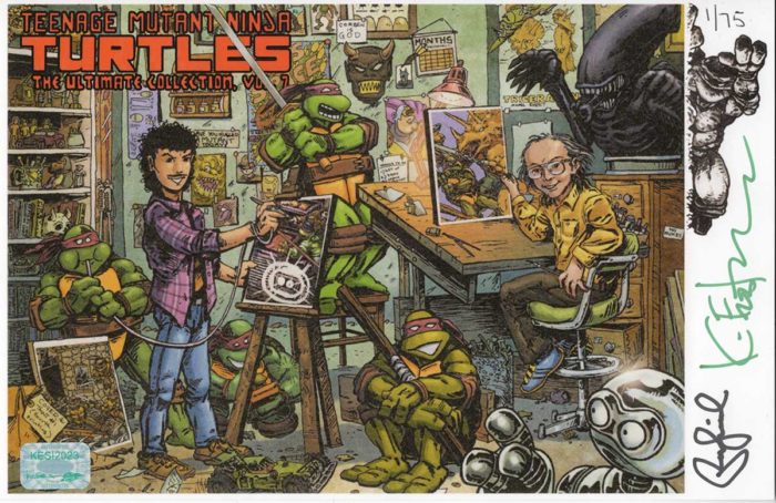 Fan Club Members Exclusive The Ultimate Collection Vol. 7 – Eastman & Laird Signed Bundle