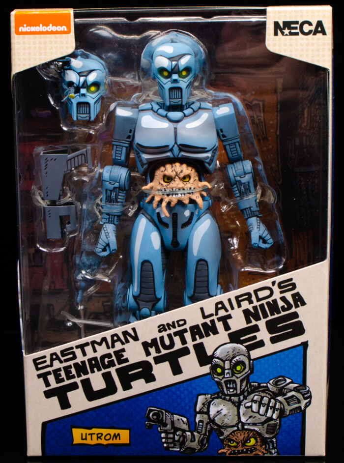 Eastman designed TMNT Mirage Comics UTROM Tee – Chest Image
