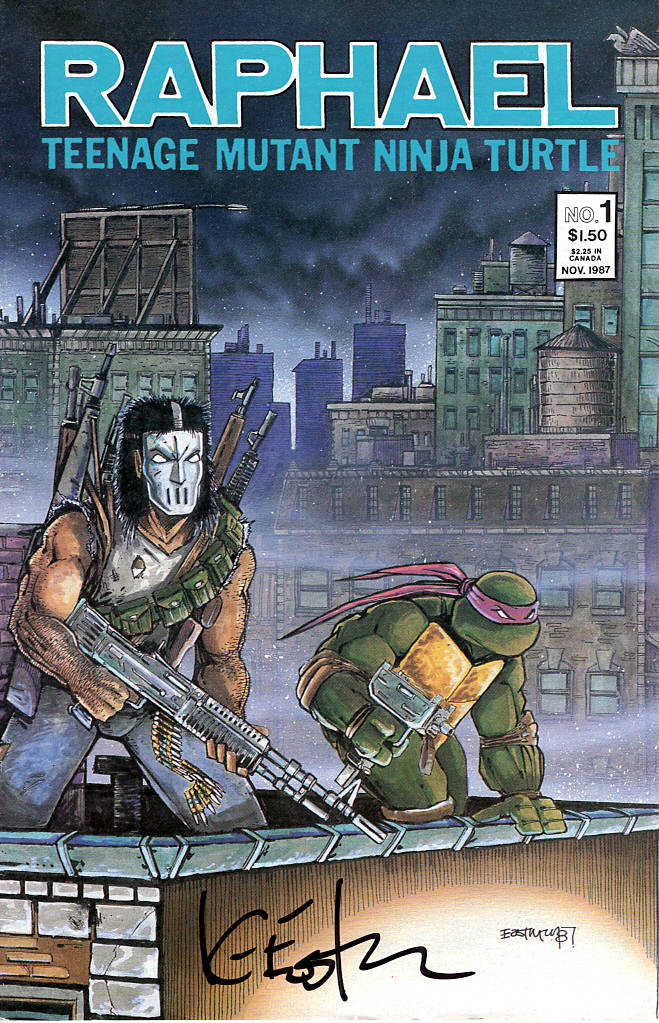 Raphael: Teenage Mutant Ninja Turtle #1 In a One Issue Micro Series – Signed