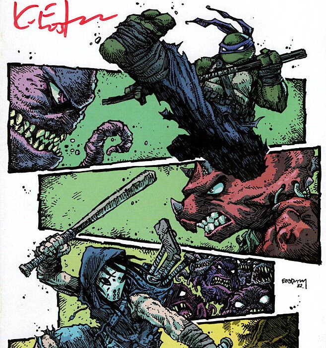TMNT 137 Cover B Eastman Variant – Signed