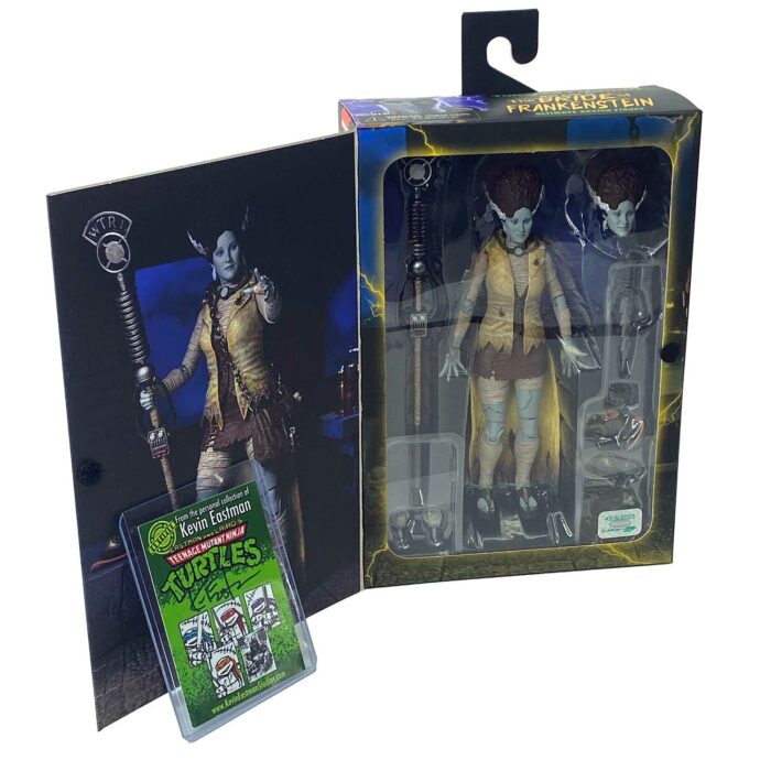 TMNT Universal Monsters Ultimate April as The Bride with Signed COA and Hologram Label