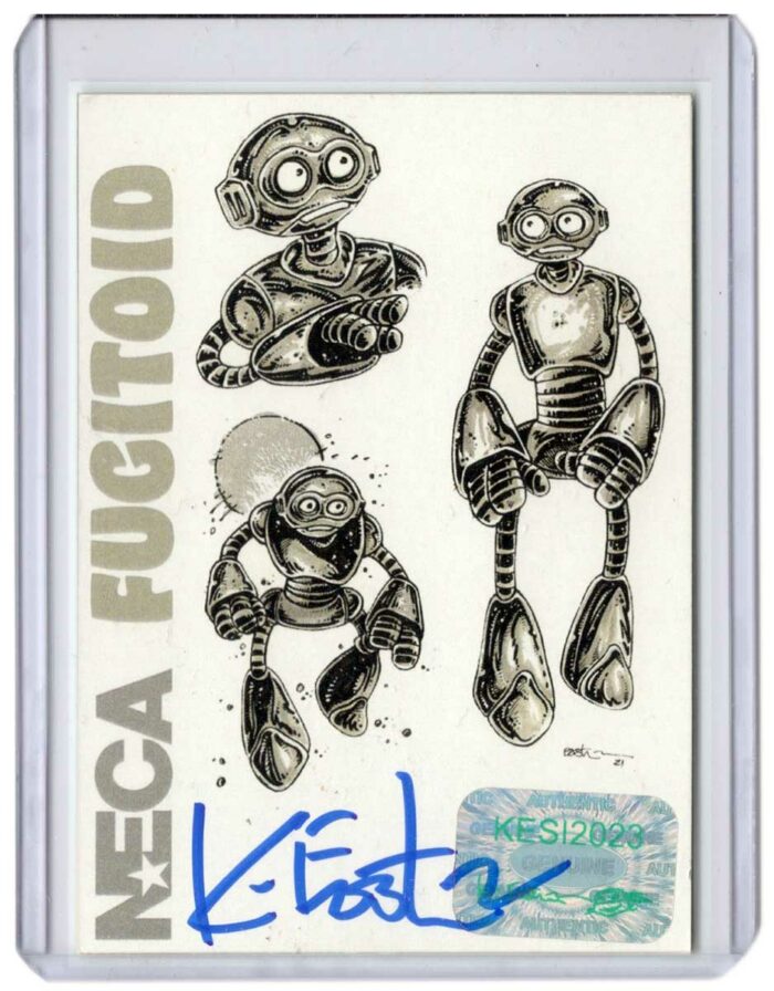 NECA (Mirage Comics) FUGITOID – Eastman Designed with Signed COA and Hologram Label