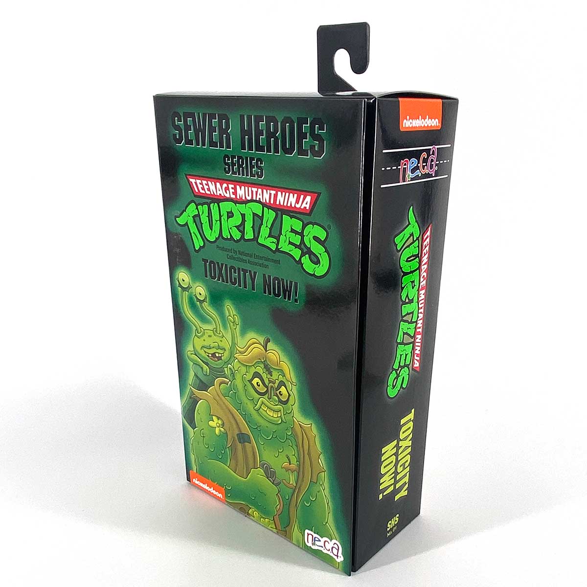 NECA TMNT Muckman and Eyeball Glow In The Dark with Turtle Headsketch  Remarque – Toxicity Now!!! – Kevin Eastman Studios