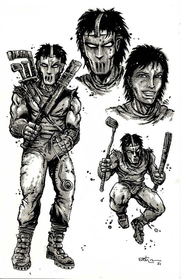 Casey Jones Original Art Character Designs