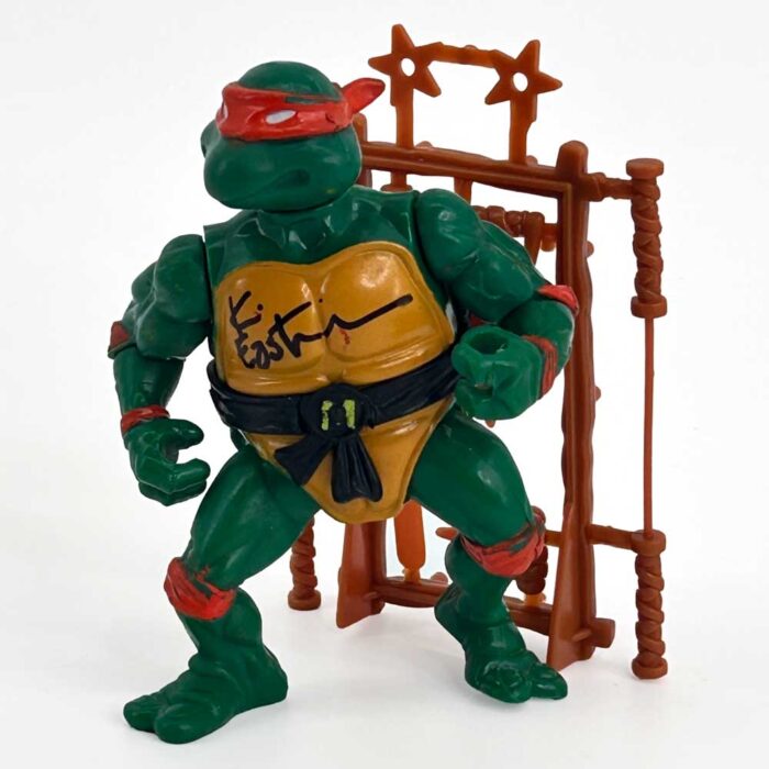 Michaelangelo – 1988 with weapons rack