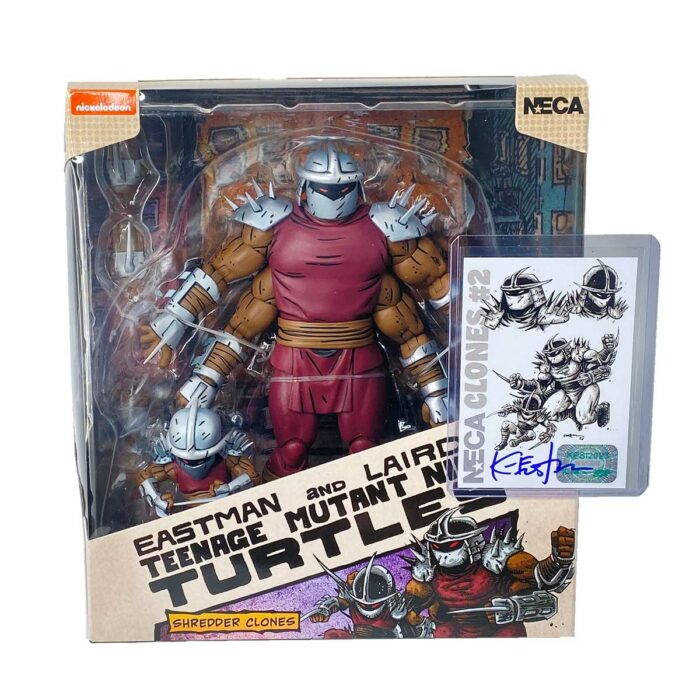TMNT (Mirage Comics) Deluxe Shredder Clone – Eastman Designed with Signed COA and Hologram Label