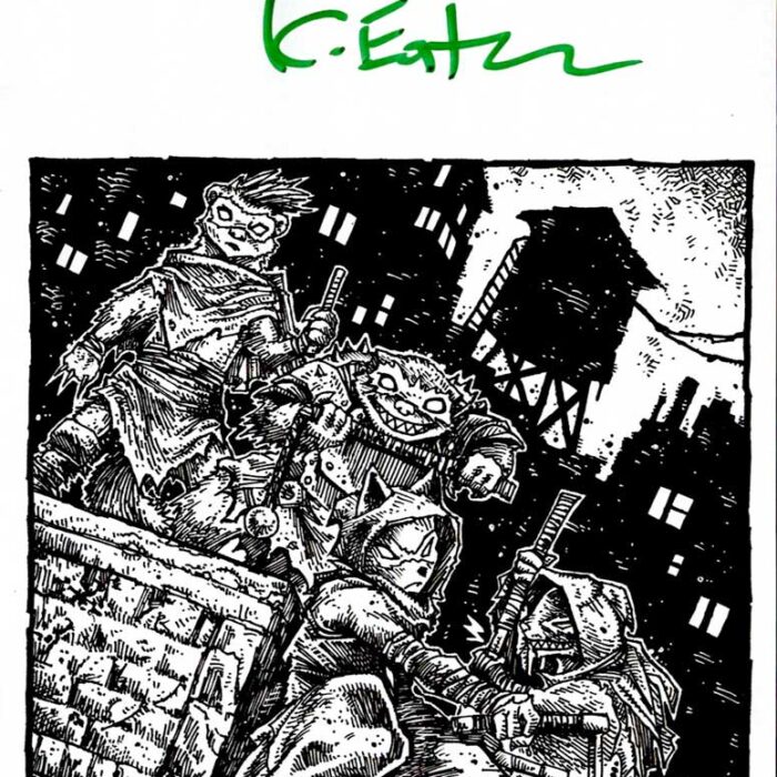 TMNT 140 Cover B Eastman 1:50 Variant – Signed