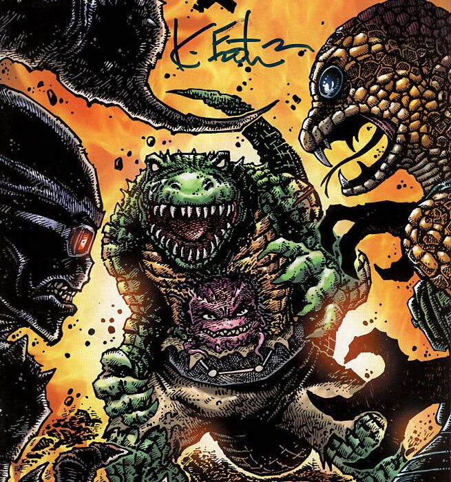 TMNT The Armageddon Game 1 – Eastman Variant – Signed