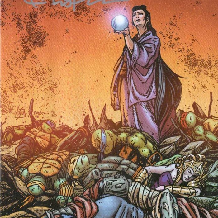 TMNT The Armageddon Game 8 – Eastman Variant – Signed