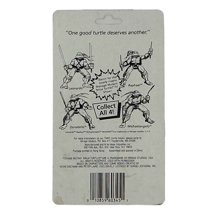 1988 Teenage Mutant Ninja Turtles Keychain – SIGNED